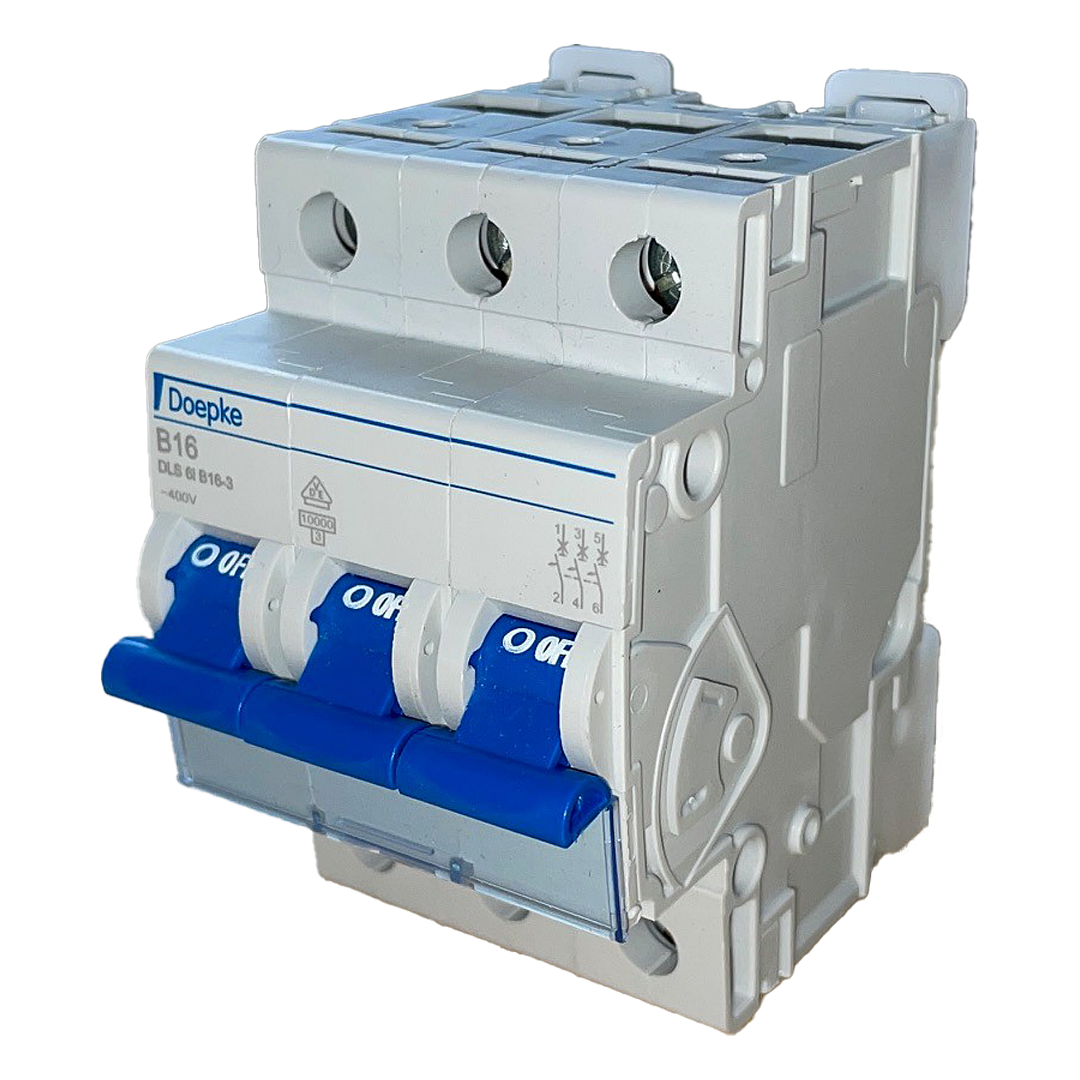 Leitungschutzschalter 3polig 16A, 230V 400V