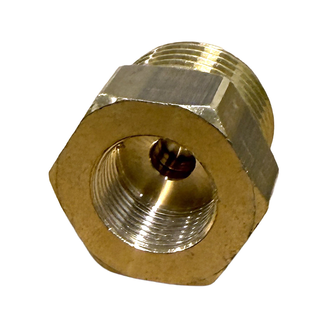 Valvola di ritegno 3/8" x 1/2" per manometro
