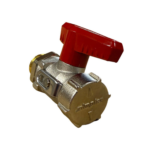 Kugelhahn KFE 1/2" AG PN16 gerade