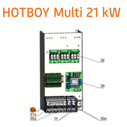 Hotboy Performance Switch 1P, C6A pour 21 + 36KW